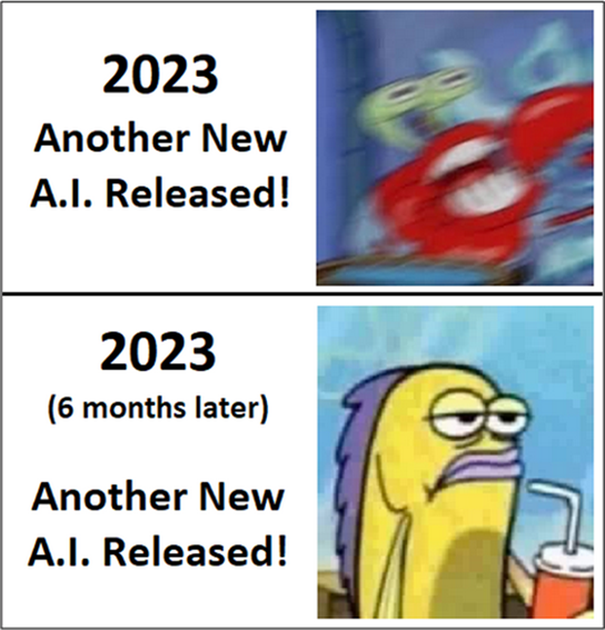 2023 AI meme