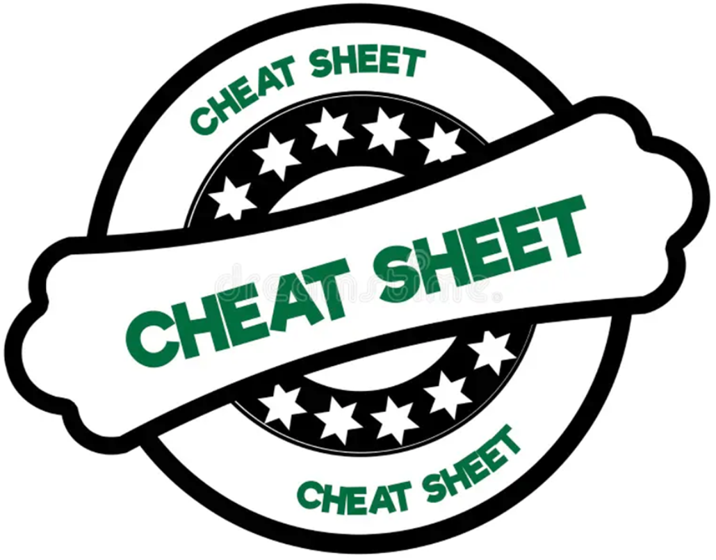 Cheet Sheet